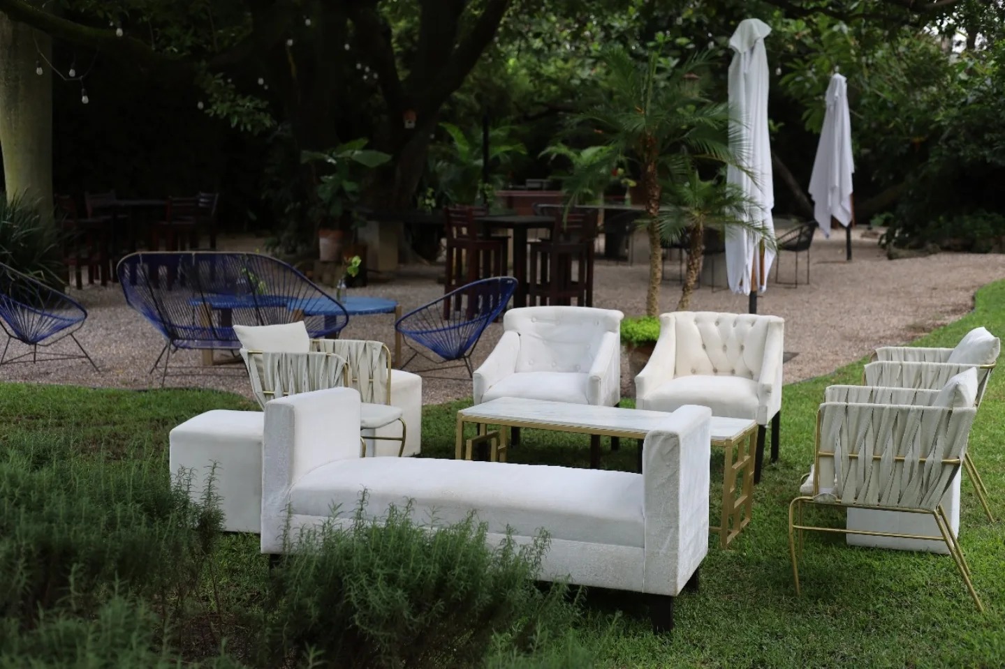 Lounge para jardín